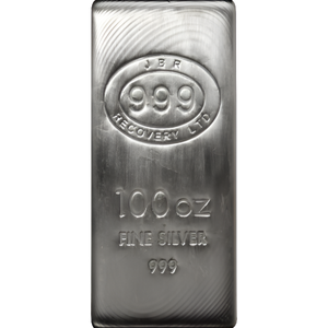 100 oz Silver Bar