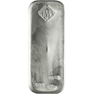 100 oz Silver Bar