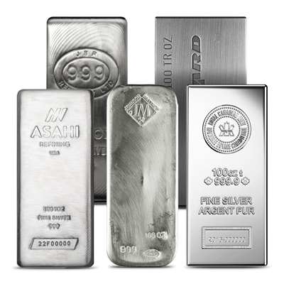 100 oz Silver Bar