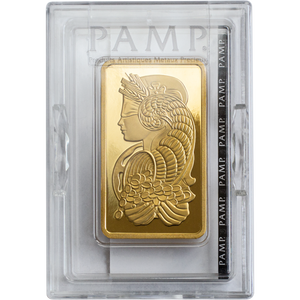 10 oz Gold Bar from Refiners on the LBMA Good Delivery List (w/Assay Card)