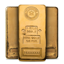 Load image into Gallery viewer, Kilo Gold Bar (32.15 oz) from Refiners on the LBMA Good Delivery List (w/Assay Card)