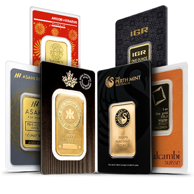 1 oz Gold Bar LBMA Accredited (w/Assay Card)