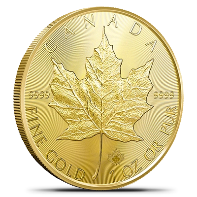 2024 1 oz Gold Canadian Maple Leaf