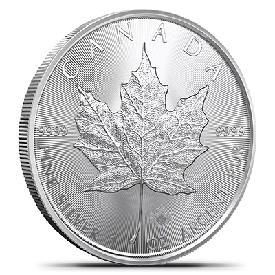 2024 1 oz Silver Canadian Maple Leaf