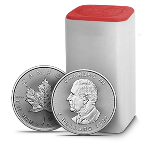 2024 1 oz Silver Canadian Maple Leaf