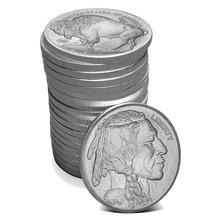 Load image into Gallery viewer, 1 oz Silver Buffalo Round